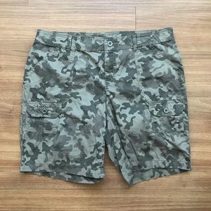 Camo Bermuda Shorts